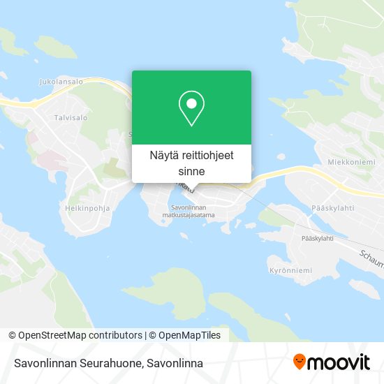 Savonlinnan Seurahuone kartta