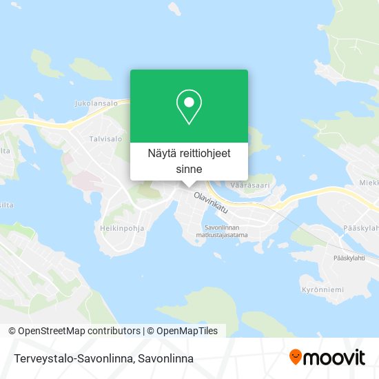 Terveystalo-Savonlinna kartta