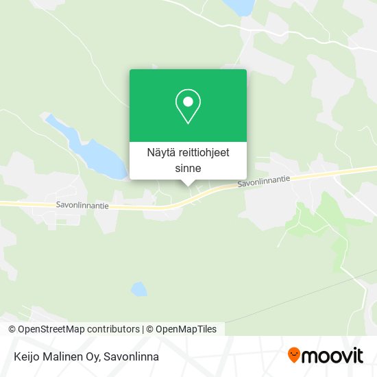 Keijo Malinen Oy kartta