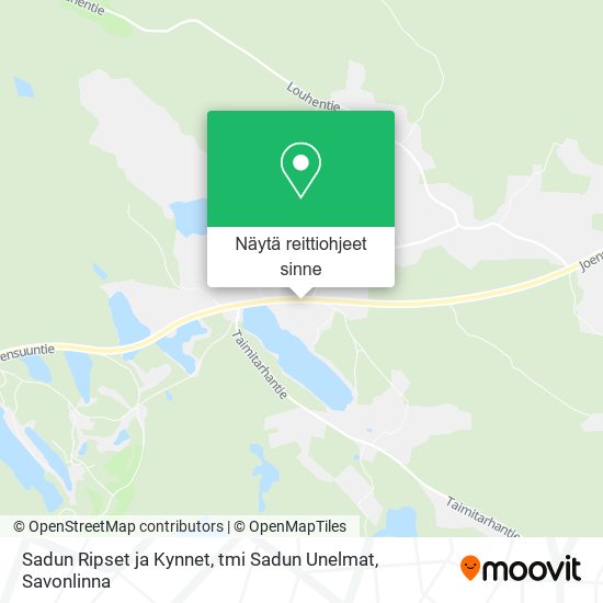 Sadun Ripset ja Kynnet, tmi Sadun Unelmat kartta