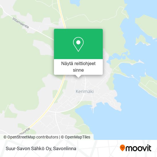 Suur-Savon Sähkö Oy kartta