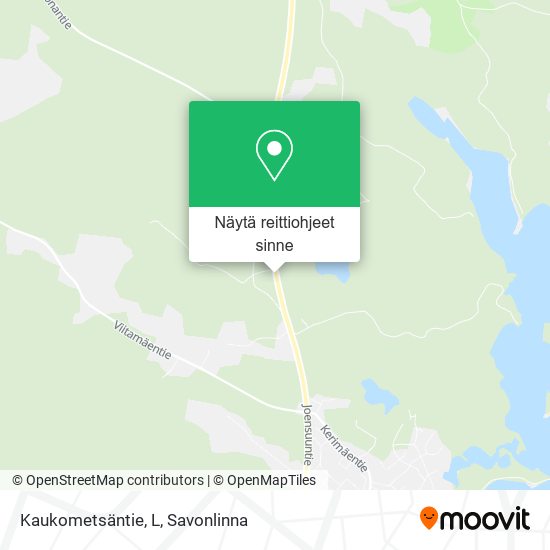 Kaukometsäntie, L kartta