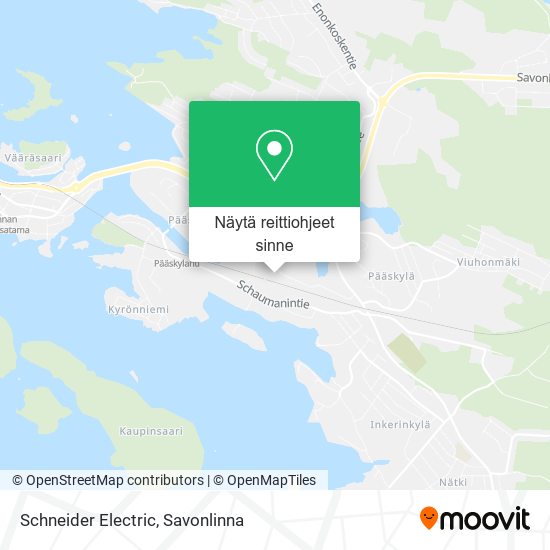 Schneider Electric kartta
