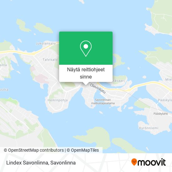 Lindex Savonlinna kartta