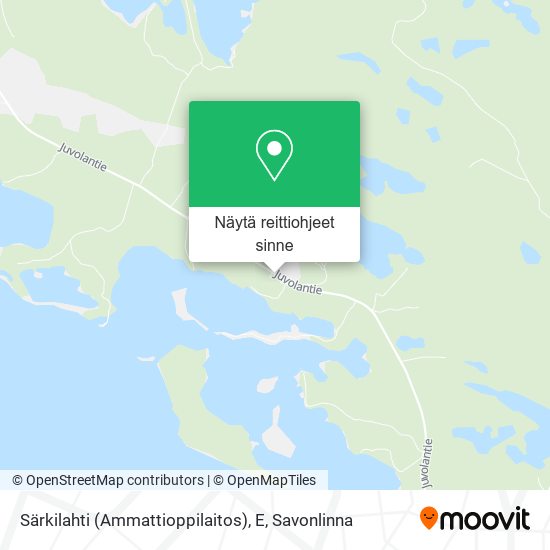 Särkilahti (Ammattioppilaitos), E kartta
