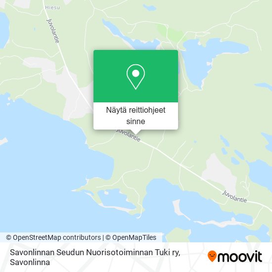 Savonlinnan Seudun Nuorisotoiminnan Tuki ry kartta