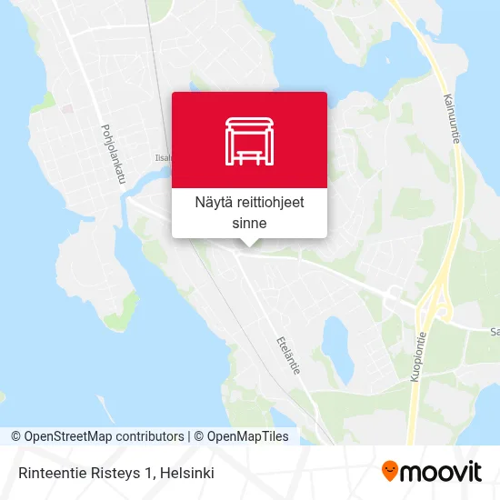 Rinteentie Risteys 1 kartta