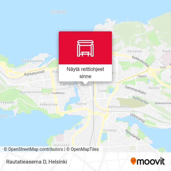 Rautatieasema D kartta