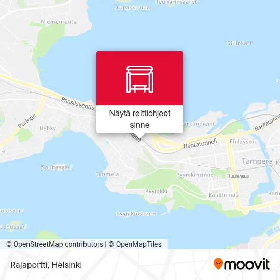 Rajaportti kartta