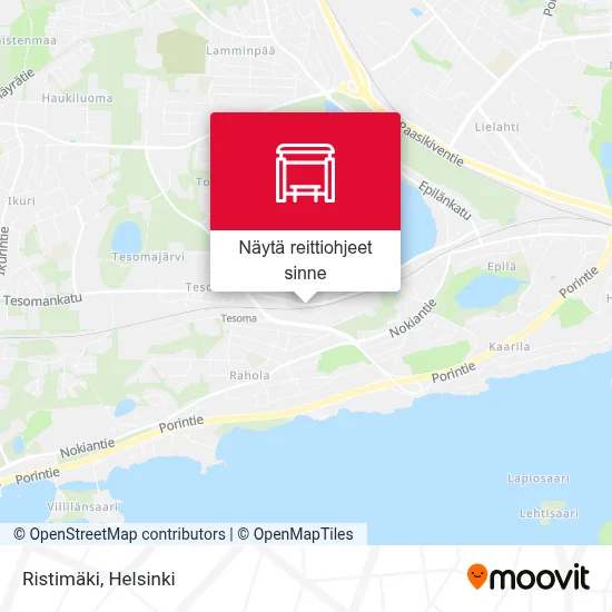 Ristimäki kartta