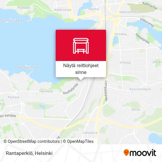 Rantaperkiö kartta