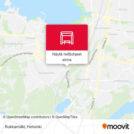 Rukkamäki kartta