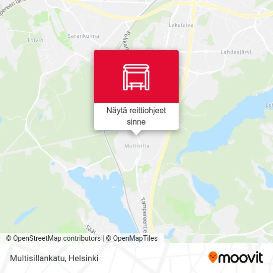 Multisillankatu kartta