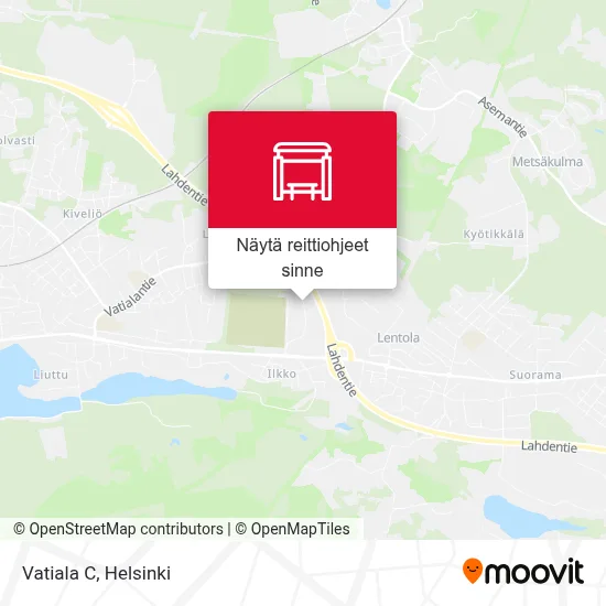 Vatiala C kartta