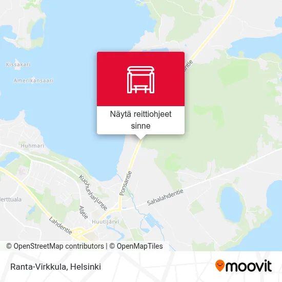 Ranta-Virkkula kartta