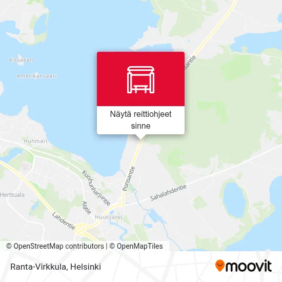 Ranta-Virkkula kartta