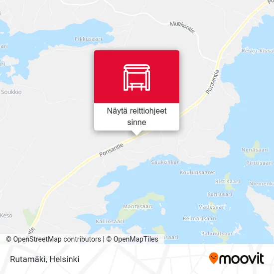 Rutamäki kartta