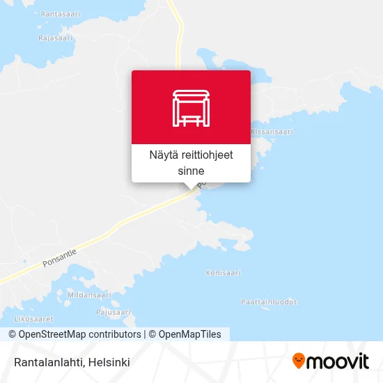 Rantalanlahti kartta