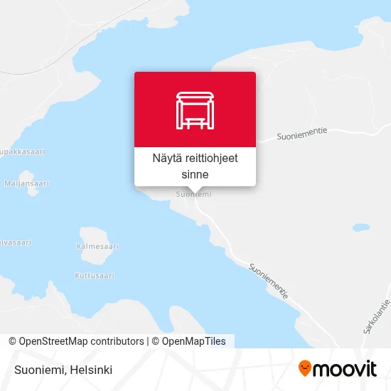 Suoniemi kartta