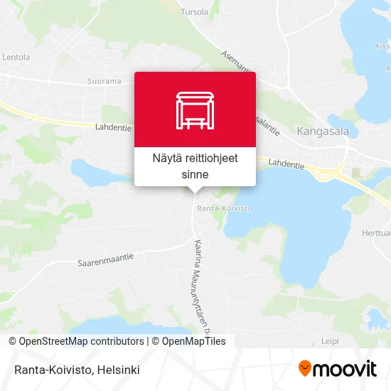 Ranta-Koivisto kartta