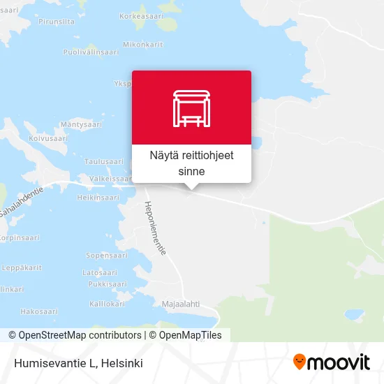 Humisevantie L kartta