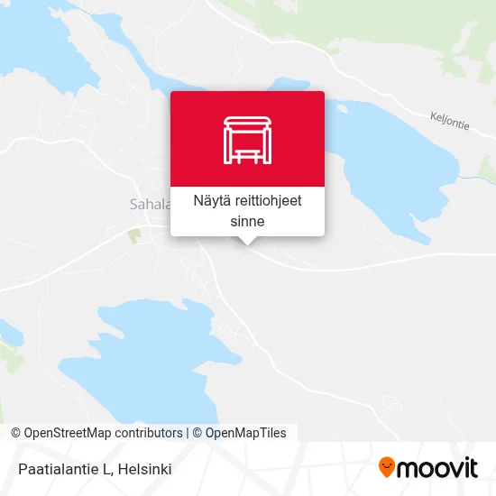 Paatialantie L kartta