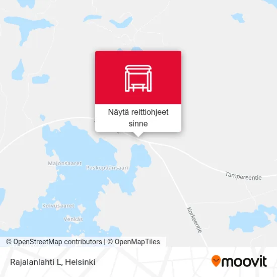 Rajalanlahti L kartta