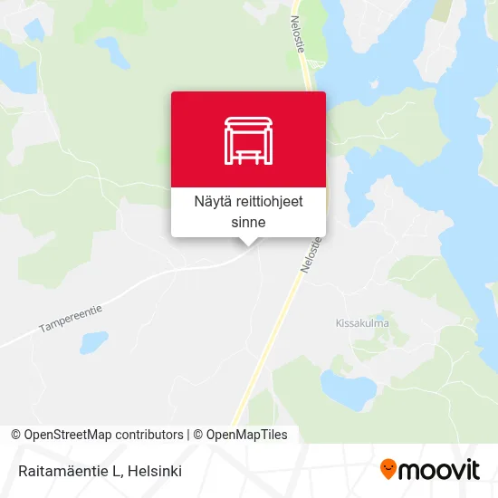 Raitamäentie L kartta