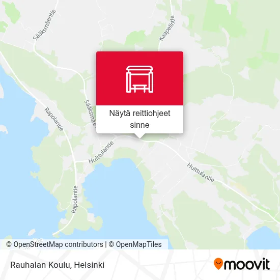 Rauhalan Koulu kartta