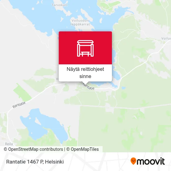 Rantatie 1467 P kartta