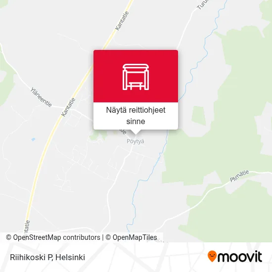 Riihikoski P kartta