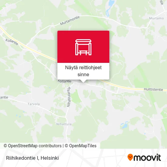 Riihikedontie I kartta