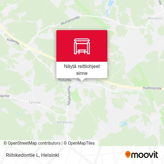 Riihikedontie L kartta