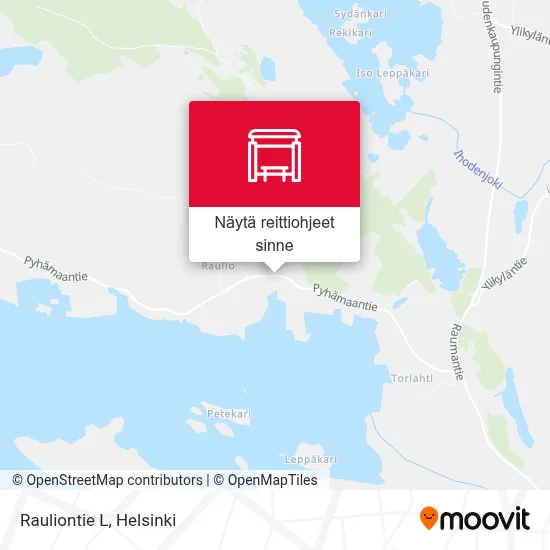 Rauliontie L kartta