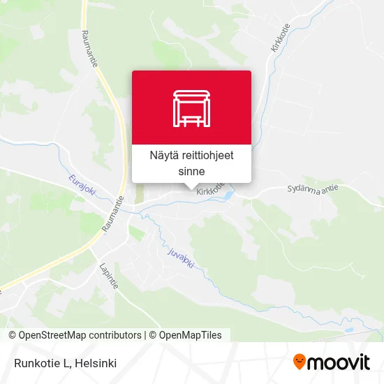 Runkotie L kartta