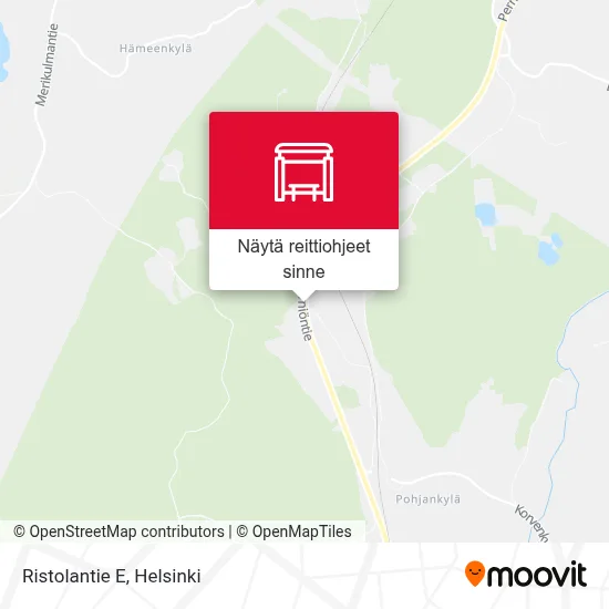 Ristolantie E kartta