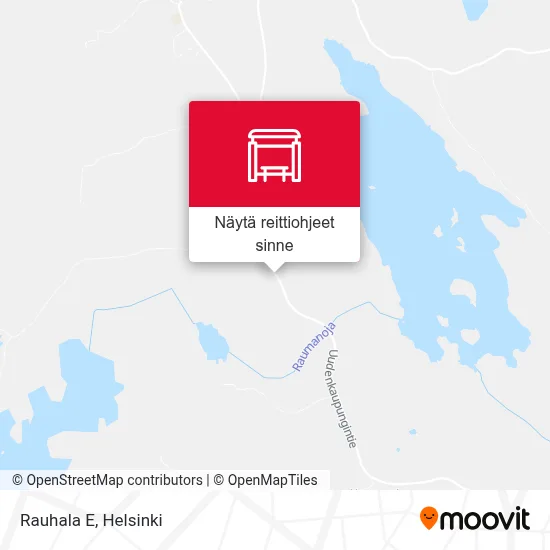 Rauhala E kartta