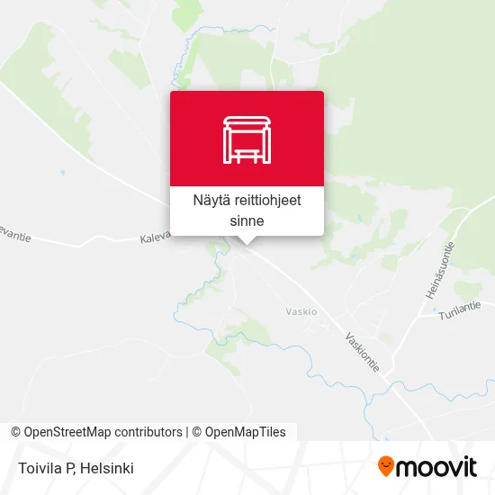 Toivila P kartta