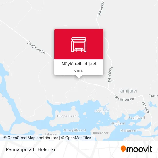 Rannanperä L kartta