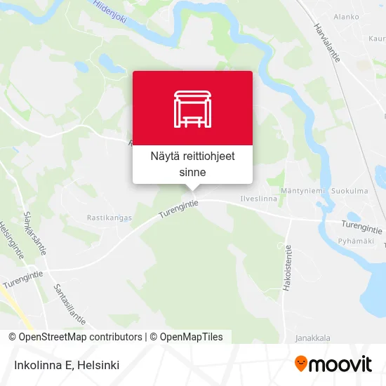 Inkolinna E kartta