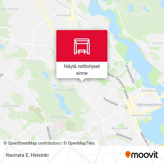 Ravirata E kartta