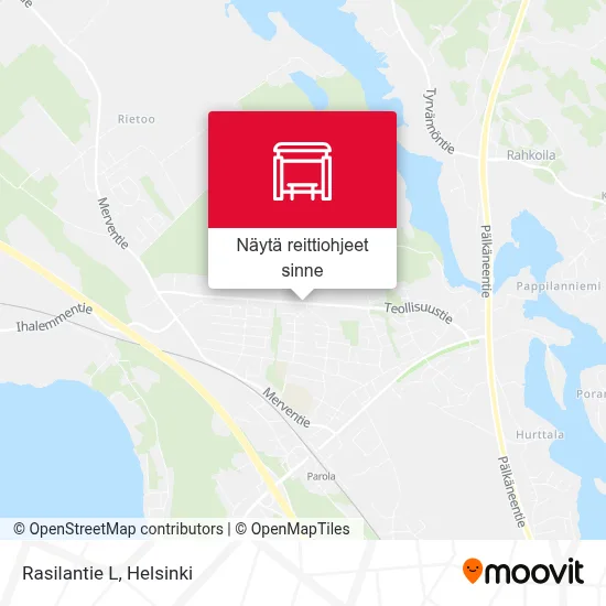Rasilantie L kartta