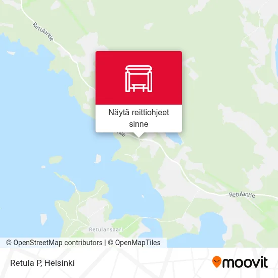 Retula P kartta