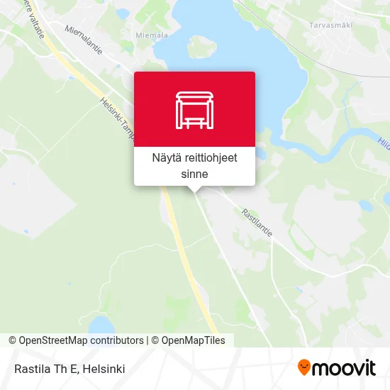 Rastila Th E kartta