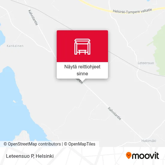 Leteensuo P kartta