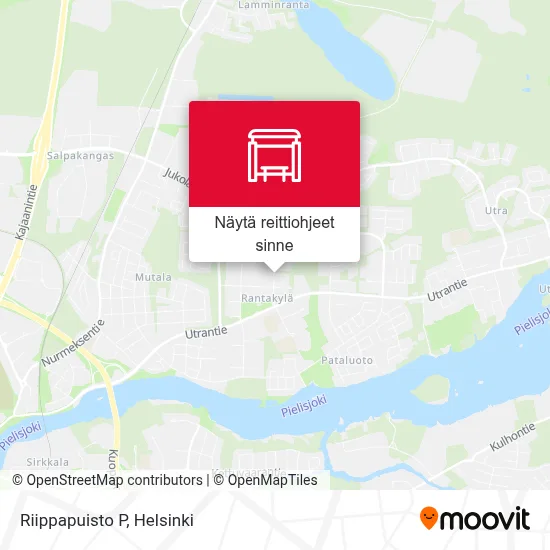 Riippapuisto P kartta