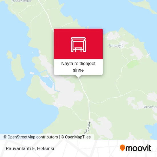 Rauvanlahti E kartta