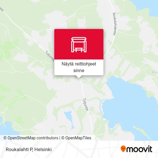 Roukalahti P kartta