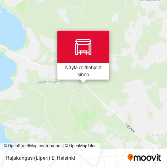 Rajakangas (Liperi) E kartta