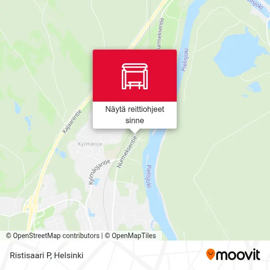 Ristisaari P kartta